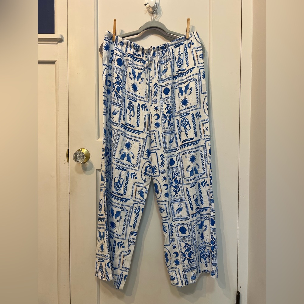 Sincerely Jules Casual Pattern Pants Size XL